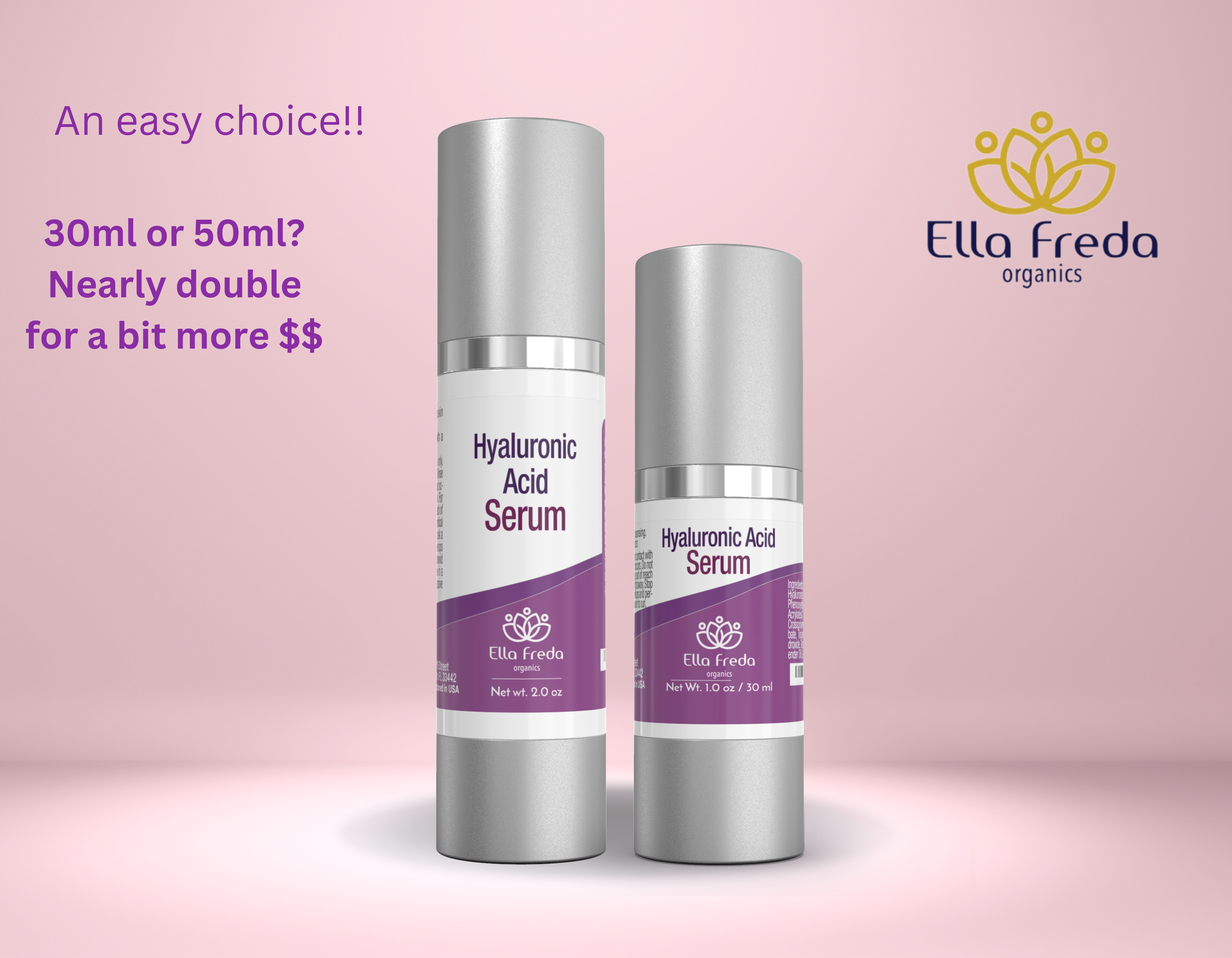 Hyaluronic acid serum 30ml/50ml