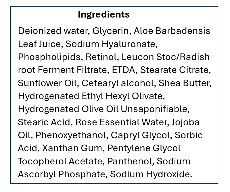 Retinol Night Moisturizer 50ml