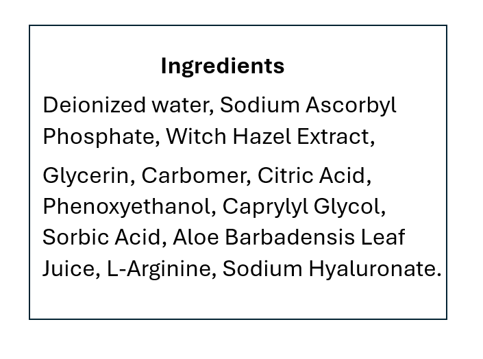 Facial Vitamin C Serum 30ml